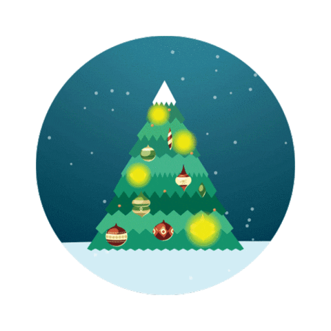 Christmas Tree Sticker by The Galleria Al Maryah Island