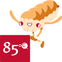 Bread Love Hearts Sticker by 85°C Bakery Cafe