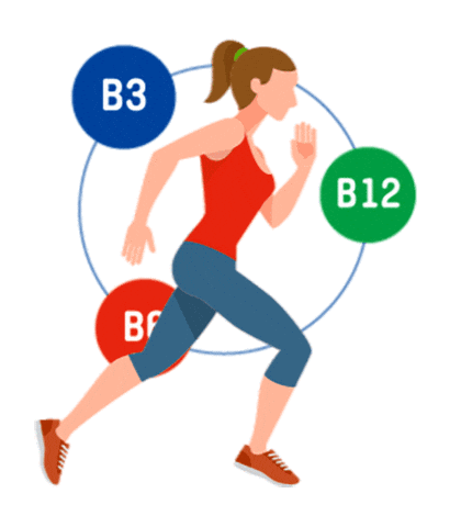 Vitamin B Running Sticker by 100PLUS Singapore