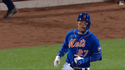 Happy Major League Baseball GIF by New York Mets
