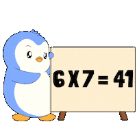 6 7 Penguin Sticker by Pudgy Penguins