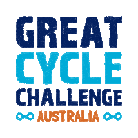 GCC_OZ gccoz great cycle challenge great cycle challenge australia great cycle Sticker