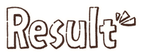 Text Result Sticker