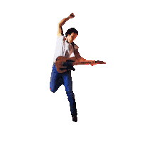 Bruce Springsteen Sticker by Columbia Records