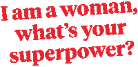 Woman 8M Sticker by Superbritánico