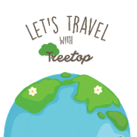 Travelling Lets Go Sticker by Life In Treetop