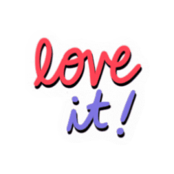 Love It Yes Sticker