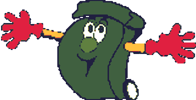 garbage STICKER