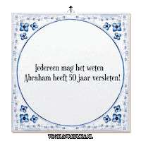 Nl Trots Sticker by Tegelspreuken.nl