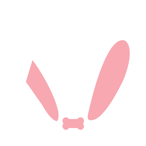 Easter Bunny Sticker by Wüfers