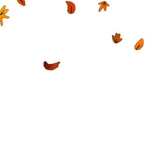 hyggedogge fall autumn leaves cozy Sticker