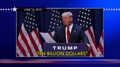 donald trump facepalm GIF by The Late Show With Stephen Colbert