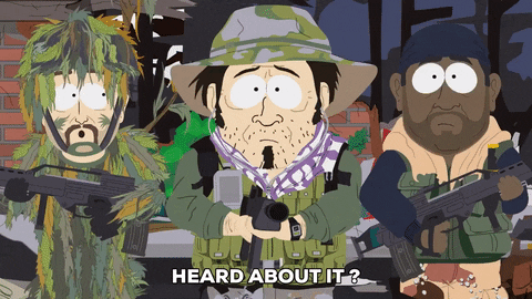 weapons homeless problem GIF by South Park 