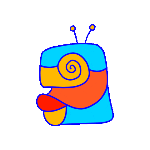 Snail Sticker by Finely Tuned