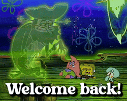 Welcome Back Spongebob GIF