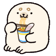Ramen Eating Sticker