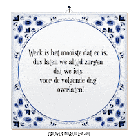 Team Focus Sticker by Tegelspreuken.nl