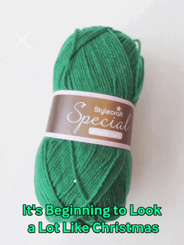 Its Beginning To Look A Lot Like Christmas Knitting GIF by TeaCosyFolk