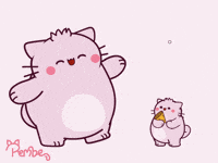 Pembe The Pink Cat GIF by Pembe