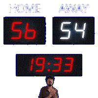 54 Away Sticker
