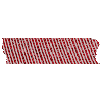 Candy Cane Christmas Sticker