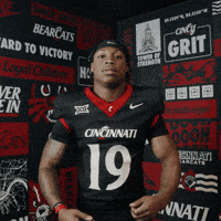 Cincinnati Football Anderson GIF by Cincinnati Bearcats