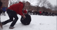 snow fail GIF by uwmadison