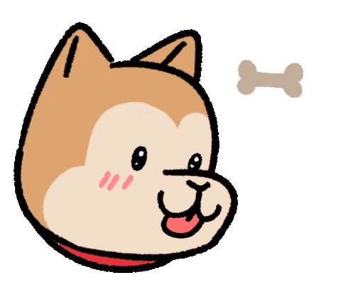 Dog Reaction Sticker by Ai and Aiko