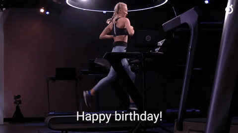Working Out Happy Birthday GIF by Peloton