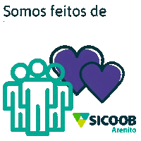 SicoobArenito sicoob cooperativa valores arenito Sticker