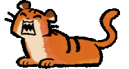 Angry Character Sticker by Sticky Brain Studios