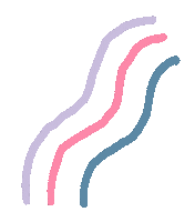 Wave Decoration Sticker by Sara Maese