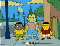 Season 1 Water Balloons GIF by The Simpsons