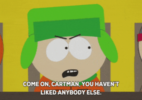 kyle broflovski GIF by South Park 