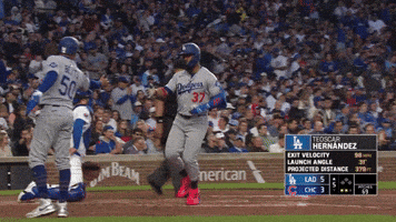 Celebrate Los Angeles Dodgers GIF by MLB