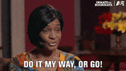 Threaten Get Out GIF by A&E