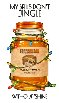 North Bay Christmas Sticker by CopperheadDistillery