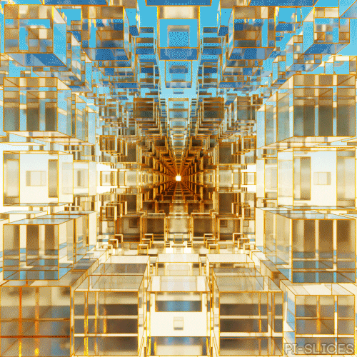 Art 3D GIF by Pi-Slices