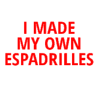 barcelonahandmade barcelona handmade espadrilles Sticker