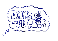 Days Of The Week School Sticker by Parade