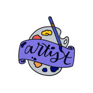 Art Love Sticker