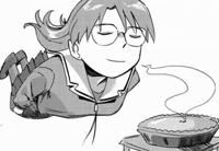Floating Azumanga Daioh GIF