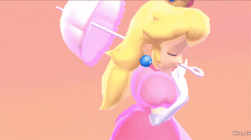 Princess Peach Love GIF
