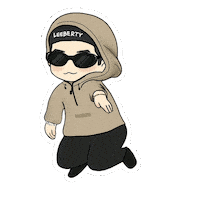 Sunglasses Hiphop Sticker