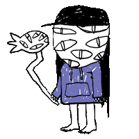 Art Watching Sticker