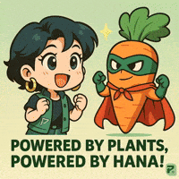 Hana Plant Powered GIF by Persona