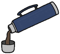 Food Coffee Sticker