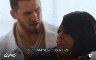roller i'm serious GIF by ClawsTNT