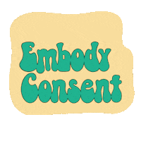 Consent Boundaries Sticker by Recognize Violence, Change Culture