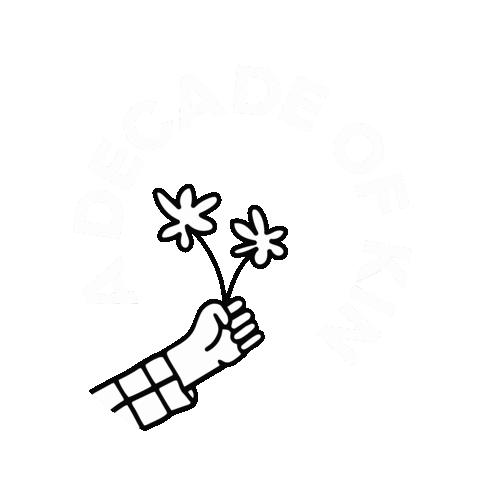 Decade Of Kin Sticker by KIN DOG FOOD